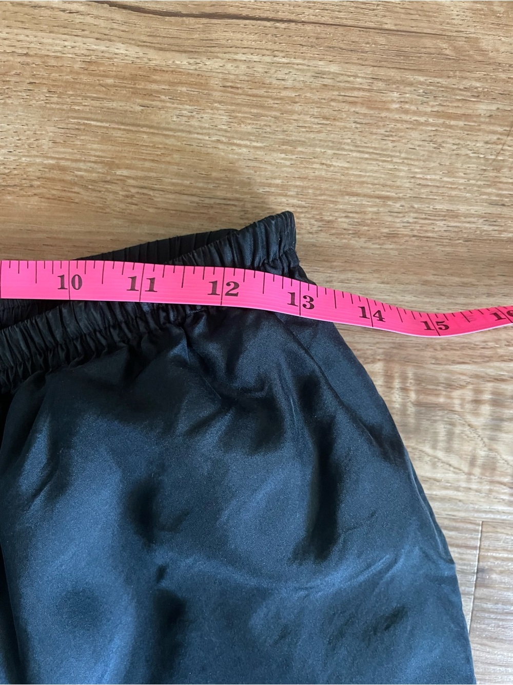 Mureli Vintage 100% Silk Pants Womens Small Black Elastic Waist Lined Trouser S - Picture 8 of 10